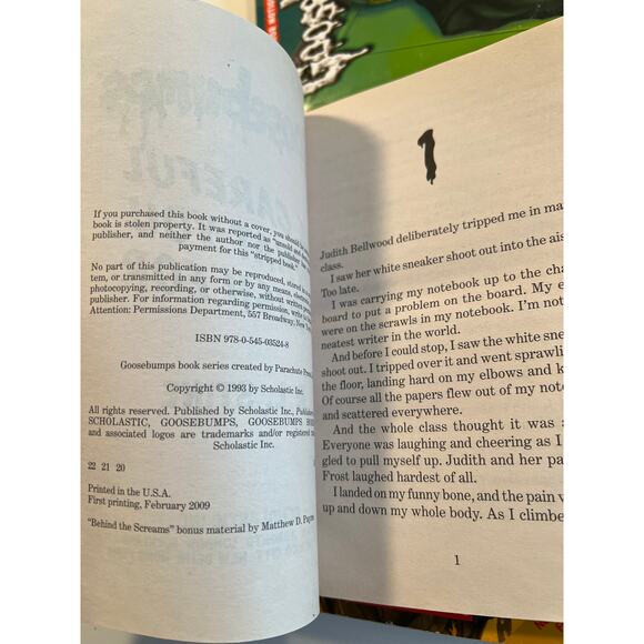 Goosebumps: 5 book lot (Printed 2008/09/11) - Picture 7 of 7